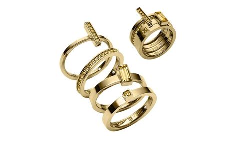 michael kors link ring|Michael Kors stackable rings.